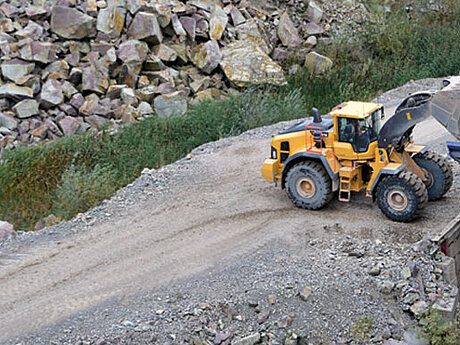 Volvo CE: Schweden im Steinbruch