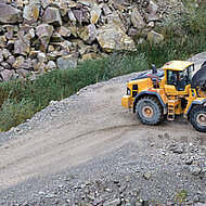 Volvo CE: Schweden im Steinbruch