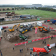 Brecher und Schwerlastsieb bei Live-Demo