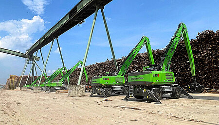 Indonesische Papierfabrik mit 9 Umschlagmaschinen