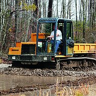 Morooka: &raquo;Exzellente Traktion in schwierigem Gel&auml;nde&laquo;