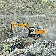 Feinf&uuml;hliger  78-t-Gigant im Abbau