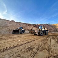 L&auml;ngere Distanzen, weniger Treibstoff: Esser Kies investiert in vier &raquo;L 580 XPower&laquo; von Liebherr 