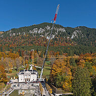 BKL Baukran: &raquo;K&ouml;niglicher Einsatz&laquo; mit vollem Kranservice