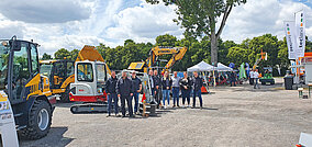 Händler Erwentraut mit voller Kraft auf der Tecland in Hamm