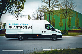 QUANTRON: Kastenwagen jetzt auch als Plug-in-Hybrid-Variante