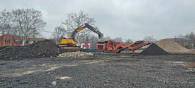 350 000 Kubikmeter Beton in Rekordzeit gebrochen