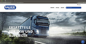 SAF-Holland: Neue Website für SAUER-Ersatzteile