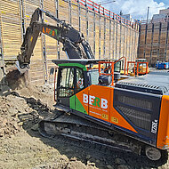 Schneller und sauberer Fr&auml;seinsatz im Verbau