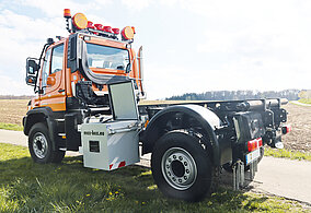 Stauraumlösung für Kommunalfahrzeuge