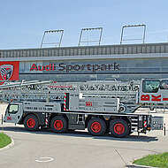 BKL &uuml;bernimmt &shy;Mobilbaukran f&uuml;r neuen Standort in Ingolstadt