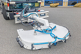 Mit dem Flächenreiniger zu sauberen Plätzen