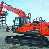 Doosan Bobcat: Extralange Reichweite f&uuml;r die ganz speziellen Eins&auml;tze