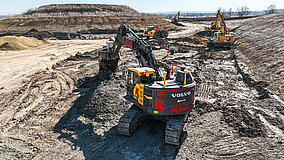 Flexibles Mietkonzept unterstützt Großprojekt an der B247