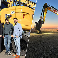 Cat Mobilbagger M319 wird zum besonderen Unikat 