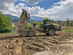 Leistungsstark: knickgelenkte Dumper