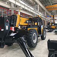 Sany fertigt in Deutschland Teleskoplader f&uuml;r die USA
