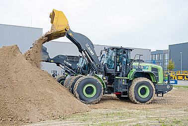 &raquo;Testdrive-Event&laquo;: XCMG f&auml;hrt starke Elektro-Maschinen auf