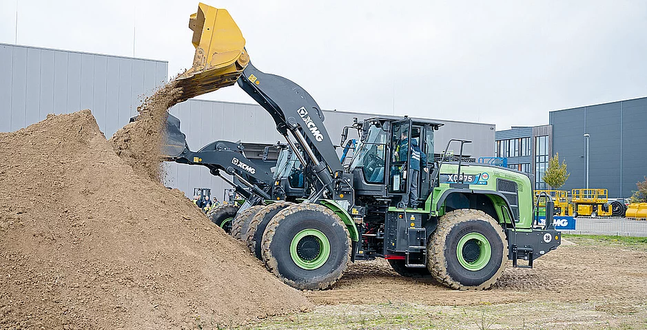 &raquo;Testdrive-Event&laquo;: XCMG f&auml;hrt starke Elektro-Maschinen auf