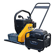 TOBROCO-GIANT: Elektrische Vibrationsplatte am Start