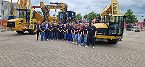 Schreiber Baumaschinen präsentierte neuen Partner auf der Hausmesse