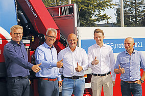 Kranhersteller HMF mit Rekordumsatz trotz Brand, Pandemie und Lieferkettenstörungen