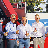 Kranhersteller HMF mit Rekordumsatz trotz Brand, Pandemie und Lieferkettenstörungen