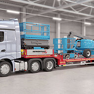 Faymonville: Spezialist f&uuml;r den Hebetechniktransport