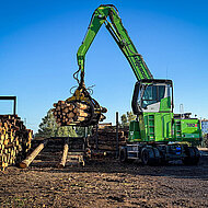 Den Holzumschlag nachhaltig und effizient gestalten