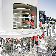 In der Bearbeitung der Pfahlk&ouml;pfe neue Wege gehen