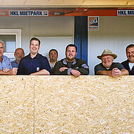 HKL: Individuell gestaltete Container begleiten den Bau einer Produktionshalle