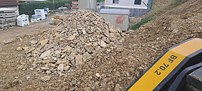 Aus Aushub wird Schotter