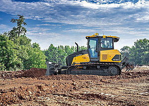 »Trimble Ready«-Option für neue Baureihe der »HD130A«-Planierraupen