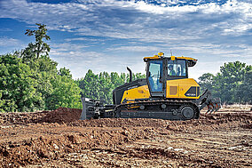 »Trimble Ready«-Option für neue Baureihe der »HD130A«-Planierraupen