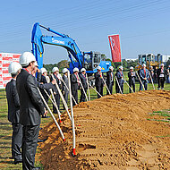 Baubeginn f&uuml;r neues Hauptwerk in Aschaffenburg