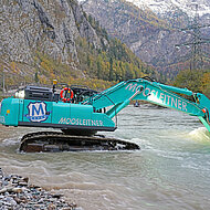 Langj&auml;hrige Partnerschaft: Kobelco bei Moosleitner