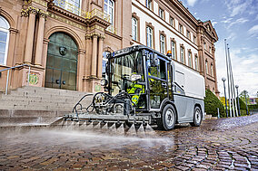 Reinigung von Außenflächen