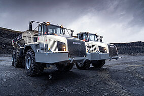 Terex Trucks: Muldenkipperduo erfüllt die Abgasstufe V