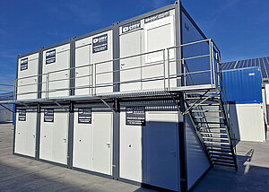 Containersysteme f&uuml;r die Baustelle