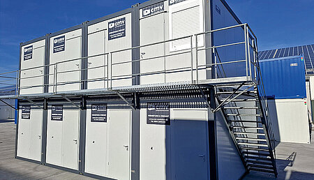 Containersysteme f&uuml;r die Baustelle