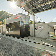 Fronius: Erster Fronius-Solhub in&nbsp;Umsetzung