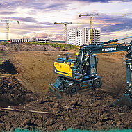 Hyundai: Vier neue Mobilbagger treten an