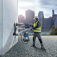 Lissmac: Mit Kraft und Pr&auml;zision durch Wand und Decke