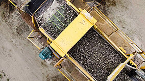 In der Gesteinsabsiebung die Effizienz verbessern