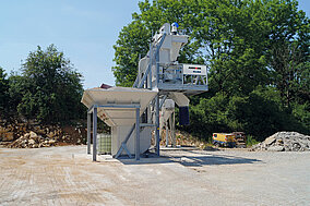 Beton permanent verfügbar