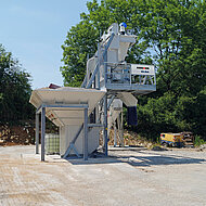 Beton permanent verfügbar