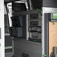 Lader&auml;ume im Vergleich &ndash; Bott auf der NordBau 2023