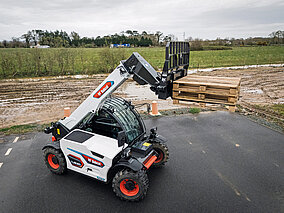 Hoch hinaus beim Materialumschlag