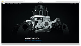 DMS Technologie: Internet-Auftritt umfassend erneuert