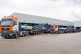 Goldhofer: Windkraftbauteile in »Windeseile« befördern